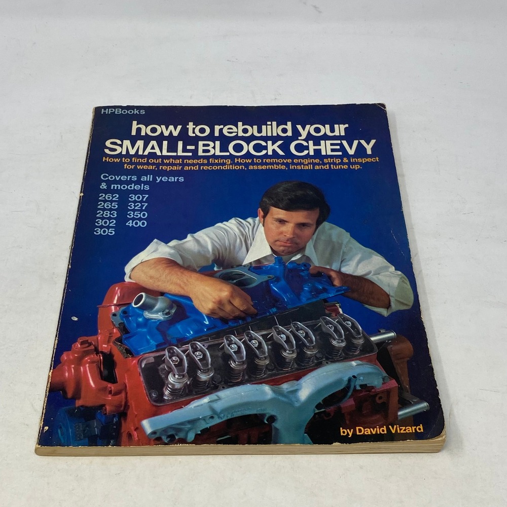 How to Rebuild Your Small-Block Chevy David Vizard HPBooks 66 Manual 350 327 305
